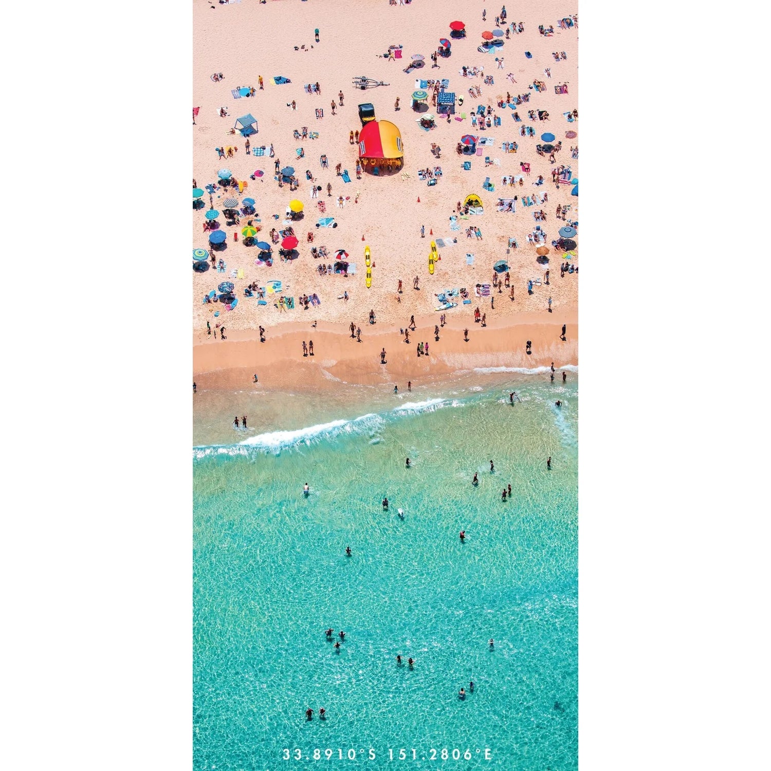 Destination Label - Beach Towel