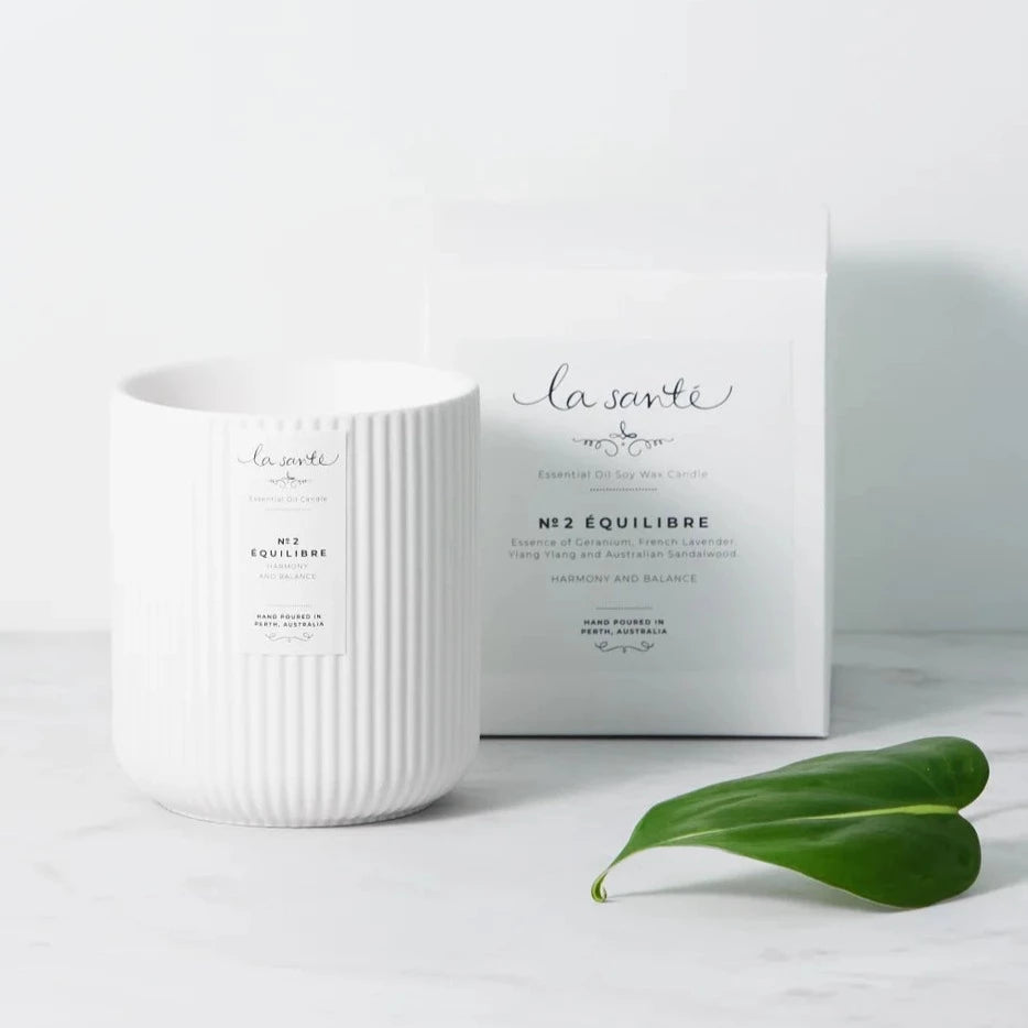 La Sante Wellness Candle - Blanc